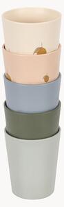 Set di 5 bicchieri per bambini Lemon