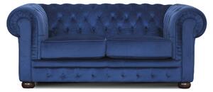 Divano Chesterfield in Velluto Premium – Stile Iconico, Finiture di Pregio