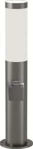 Brilagi - Lampada LED da esterno con portalampada ELIA 1xE27/7W/230V 4000K IP44 50 cm cromo
