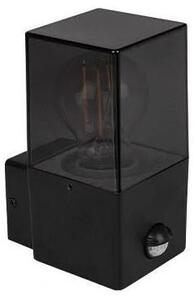 Applique da esterno con sensore 1xE27/40W/230V IP44 nero/fumé