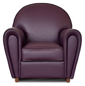 Poltrona Luxury in Pelle Primo Fiore Premium - Design Iconico