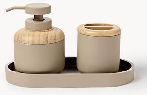 Set di 3 accessori da bagno Ari