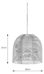 Markslöjd 107990 - Lampada a sospensione per esterni GARDEN24 LED/2,86W/24V IP44 nera