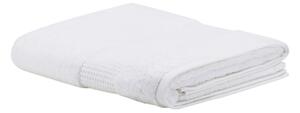 Telo Bagno In Acrilico Dralon Fiocco 100x150 Bellora Continuat. Tinta Unita Bianco Caleffi
