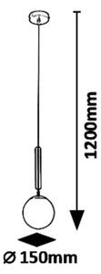 Rabalux 5352 - Lampadario a sospensione con filo DIVINA 1xE14/9W/230V