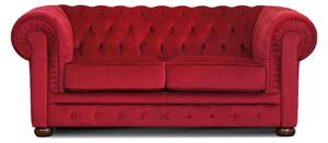 Divano Chesterfield in Velluto Premium – Stile Iconico, Finiture di Pregio