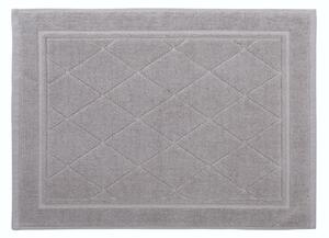 Tappeto Bagno In Cotone Minorca CM. 45X60 Spugnissima Tinta Unita Perla Caleffi