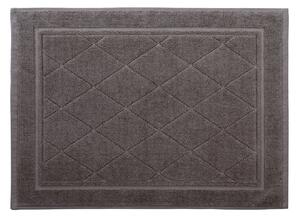 Tappeto Bagno In Cotone Minorca CM. 45X60 Spugnissima Tinta Unita Antracite Caleffi
