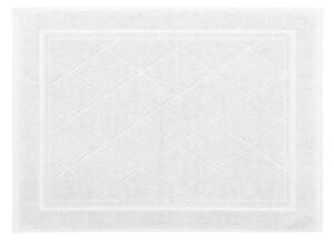 Tappeto Bagno In Cotone Minorca CM. 50X70 Hotellerie Tinta Unita Bianco Caleffi