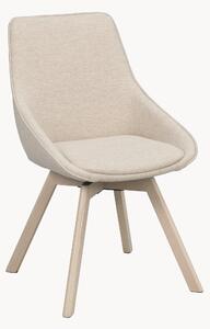 Set di 2 sedie girevoli imbottite Alison