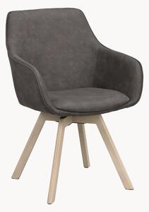Set di 2 poltrone girevoli imbottite Alison