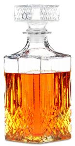 Bottiglia per Liquori 1 Litro Caraffa Decanter con Tappo in Vetro