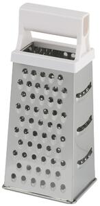 Grattugia Multifunzione da Cucina 3 Modalità di Taglio 8,5x10,5x24,5 cm in Acciaio Inox