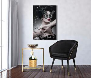 Poltrona in tessuto Nero imbottito con rifiniture dorate PARIS Dimensioni 51x59x h 79 cm - peso 5 kg gambe Metallo nero