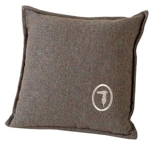 Cuscino D'arredo In Polipropilene Grains 40x40 Trussardi Moderno Cuoio Caleffi