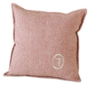 Cuscino D'arredo In Polipropilene Grains 40x40 Trussardi Moderno Rosa Caleffi