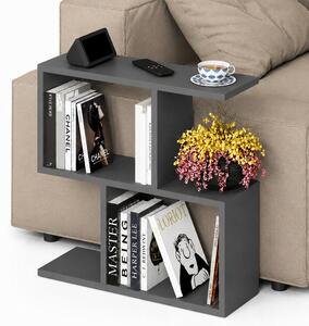 Tavolino da Caffè 60x60x19,5 cm Tavolo S Divano Design Moderno Antracite