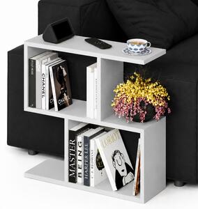 Tavolino da Caffè 60x60x19,5 cm Tavolo S Divano Design Moderno Bianco
