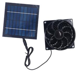 Ventilatore di scarico alimentato a energia solare, modello professionale, efficiente e a risparmio energetico, per soffitte, cucce per cani, capanni e pollai, 5 W