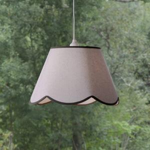 PR Home Lampada a sospensione Nell, dimmerabile, Bianco / Opale, Soggiorno / Sala da pranzo, Tessuto / Stoffa / Seta, Lampada a sospensione