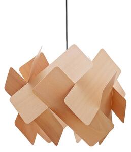 LZF LAMPS Lampada a sospensione Escape, dimmerabile, Legno chiaro, Soggiorno / Sala da pranzo, Legno, Design, Lampada a sospensione