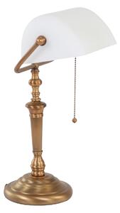 Steinhauer - lampada da tavolo - Ancilla - bronzo - vetro metallo - lampada da scrivania - E27 - 6186BR