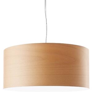 LZF LAMPS Lampada a sospensione Gea, dimmerabile, Legno chiaro, Soggiorno / Sala da pranzo, Legno, Design, Lampada a sospensione