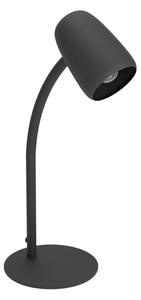 Eglo 901828 - Lampada da tavolo CARLO 1xE14/18W/230V nera