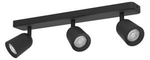 Eglo 901954 - Faretto CAMALDOLI 3xGU10/10W/230V nero
