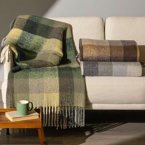Plaid In Cotone Grenoble CM. 130X170 Caleffi Bosco Caleffi