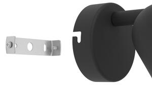Eglo 901952 - Faretto da parete CAMALDOLI 1xGU10/5W/230V nero