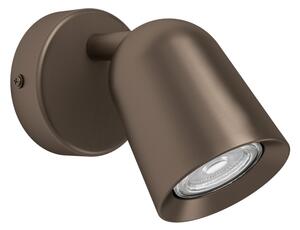 Eglo 901948 - Faretto da parete CAMALDOLI 1xGU10/5W/230V bronzo
