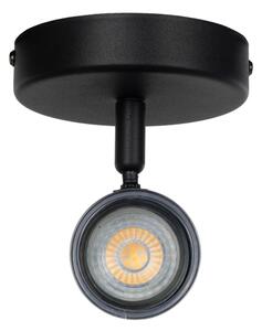 Eglo 901964- Faretto da parete per bagno CONSUMA 1xGU10/5W/230V IP44 nero