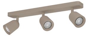 Eglo 902345 - Faretto CAMALDOLI 3xGU10/10W/230V beige