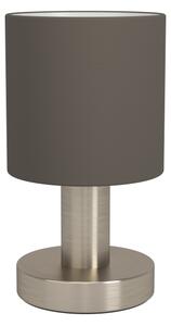 Eglo 31842 - Lampada da tavolo MONTETTO 1xE14/40W/230V marrone/cromo satinato