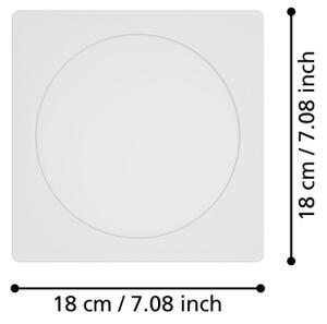Eglo 901401 - Faretto da incasso FUEVA LED/10,5W/230V 16,6x16,6 cm bianco