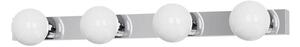 Brilagi - Illuminazione a LED per specchio da bagno HOLLYWOOD 4xLED/3W/230V IP44 cromato