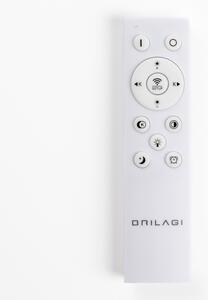Brilagi - Lampada a sospensione dimmerabile con cavo FALCON SLIM LED/50W/230V 50x50 cm bianco + telecomando