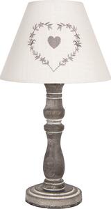 Lampada da tavolo Clayre & Eef Ø 23x40 cm Legno grigio