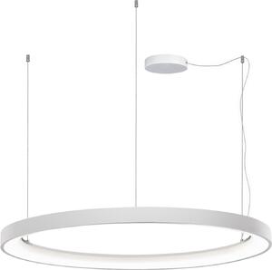 Lampadario LED dimmerabile BELLA SLIM P-Z CRI90, variante: bianco, Ø 980 mm, 80 W, 3000/4000 K, DALI