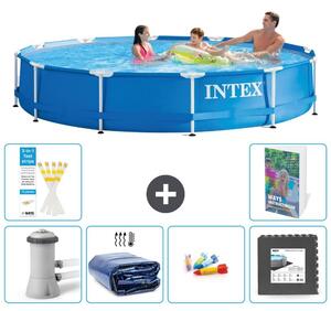 Piscina autoportante rettangolare - 366x76 cm - composta da 5 parti - modello S177