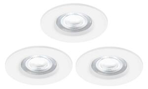 Nordlux-SET 3x Lampada LED dimmerabile da bagno DON SMART LED/4,7W/230V IP65