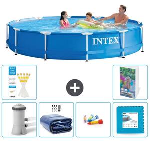 Piscina fuori terra a struttura - 366x76 cm - 5 pezzi - Modello S229
