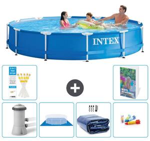 Piscina fuori terra a struttura - 366x76 cm - 5 pezzi - Modello S220