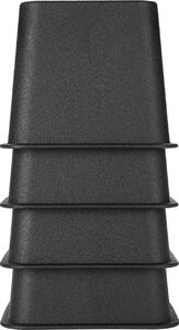 4Pcs/set 3" Mobili Alzatori Sedia Letto Regolabile Alzata Piedi Ampi Alzata Stand