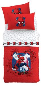 Copriletto Trapuntato In Cotone Spider-man Red Singolo Marvel Ragazzo Caleffi