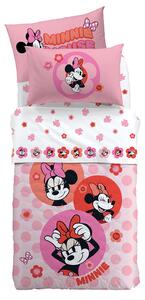 Copriletto Trapuntato In Cotone Minnie Flowers Singolo Warner Bros Ragazza Caleffi