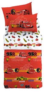 Completo Lenzuola In Cotone Cars 95 Singolo Warner Bros Ragazzo Caleffi