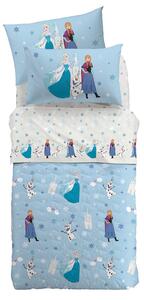Completo Lenzuola In Cotone Frozen Star Singolo Warner Bros Ragazza Caleffi