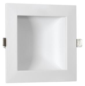 Faro LED da incasso Quadrato Luce INDIRETTA 12W Foro 130x130mm Colore Bianco Naturale 4.000K